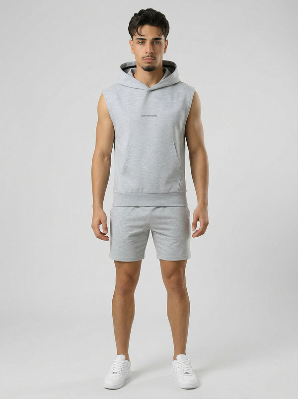 TRANNING SLEEVELESS HOODIE