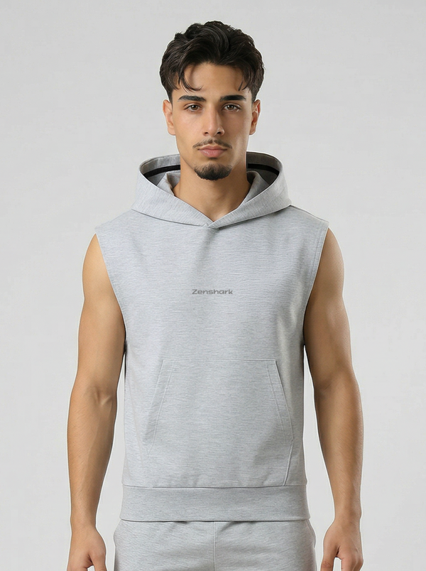 TRANNING SLEEVELESS HOODIE