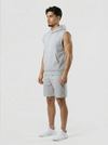 TRANNING SLEEVELESS HOODIE