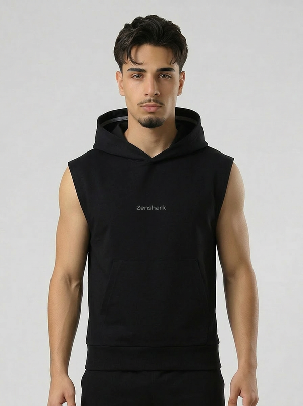 TRANNING SLEEVELESS HOODIE